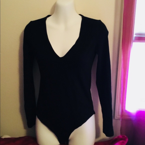 Xs Forever21 Black Bodysuit - Picture 3 of 3